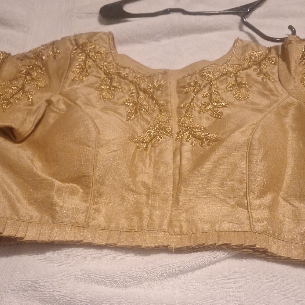 Gold Embroidered Blouse
